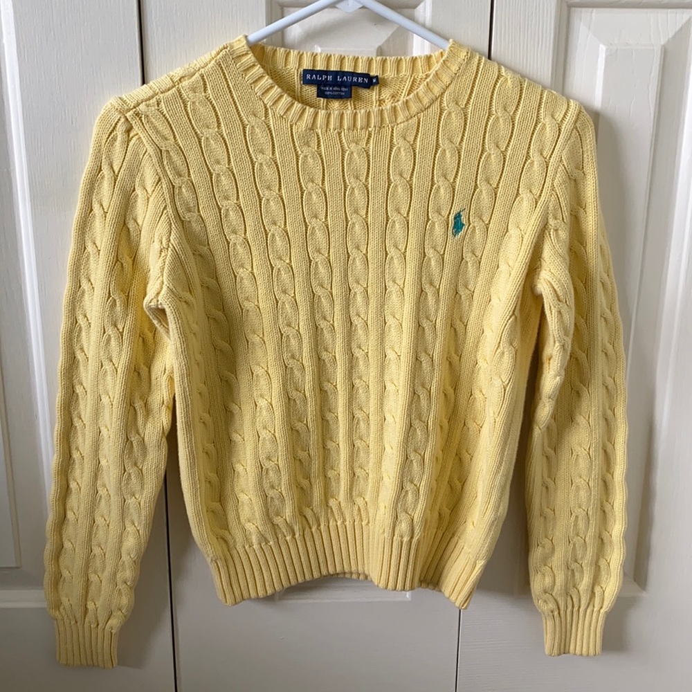 Women’s Yellow Ralph Lauren Sweater